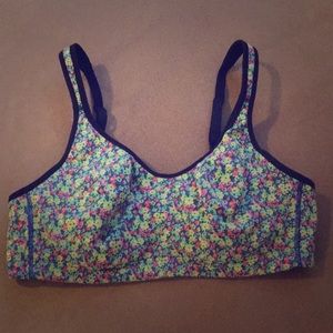 Flower Print VSX Sport Bra